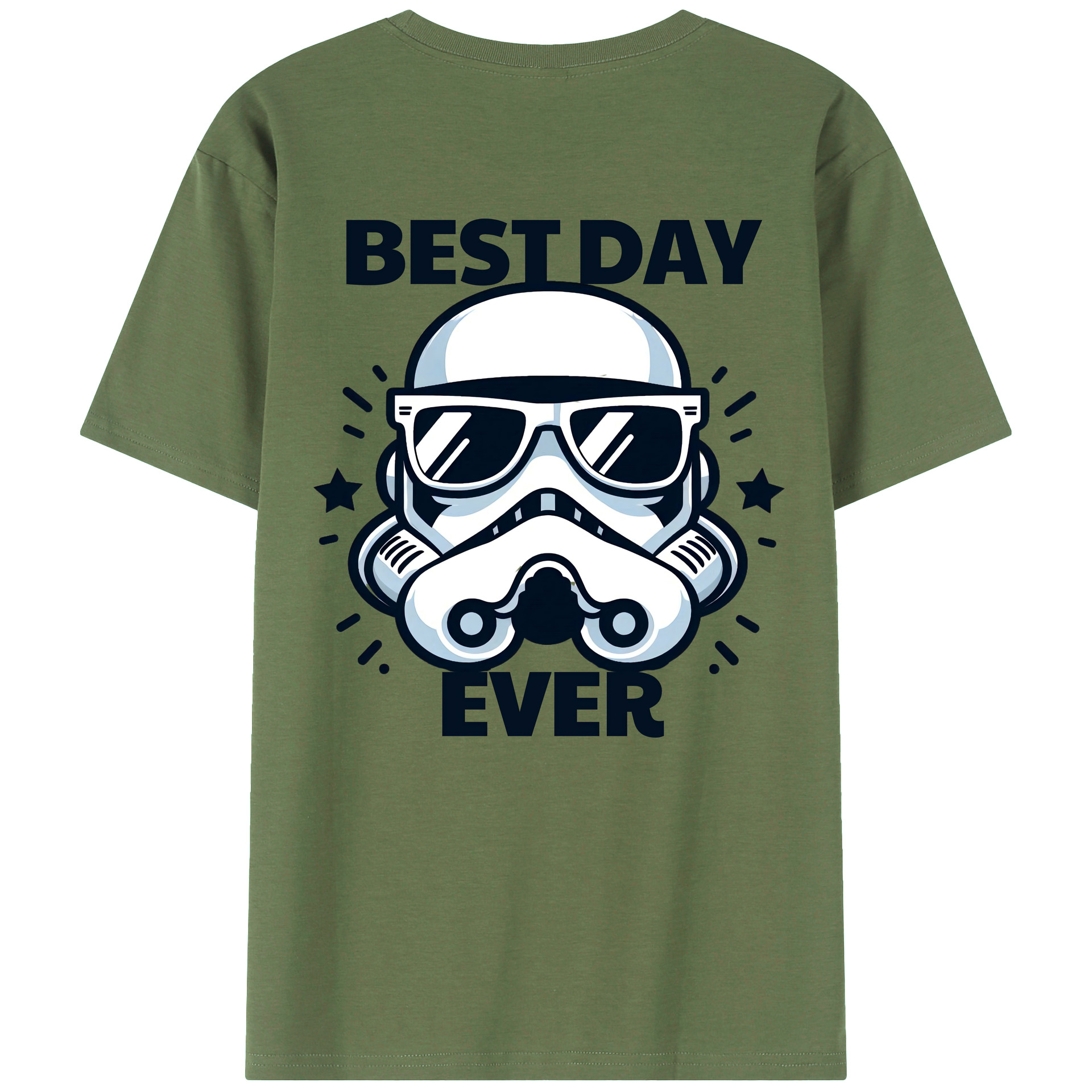 （画像用） スター・ウォーズ Star Wars 綿100％ メンズ半袖Tシャツ（バックプリント） 通気性